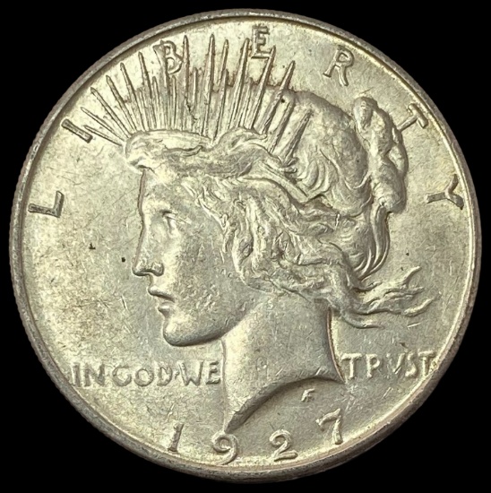 1927-S Silver Peace Dollar CLOSELY UNCIRCULATED