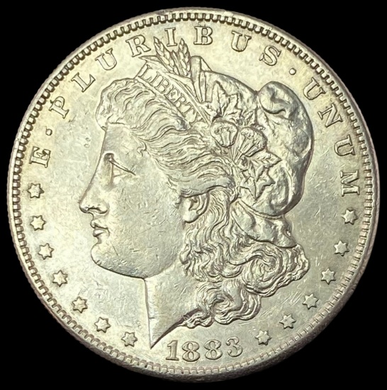 1883-S Silver Morgan Dollar CHOICE AU