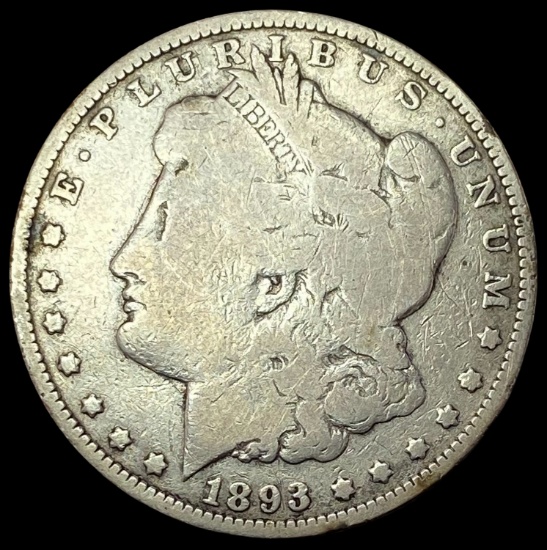 1893-O Silver Morgan Dollar NICELY CIRCULATED