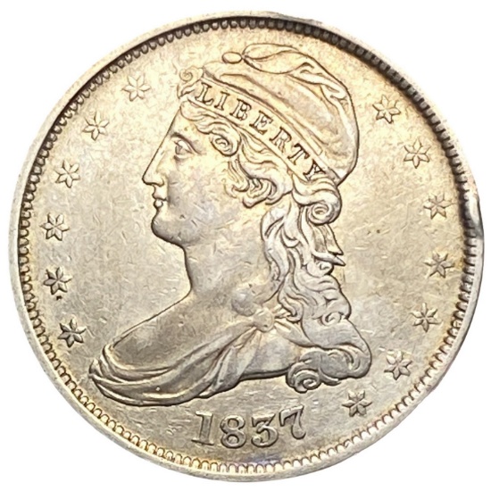 1837 Capped Bust Half Dollar VF