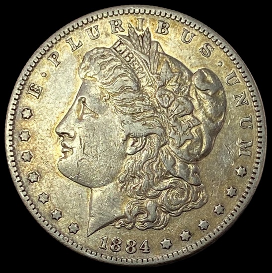 1884-S Silver Morgan Dollar NEARLY UNCIRCULATED
