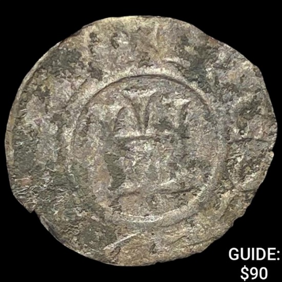 [1139-1252] Genoa Rep Silver Denaro NEARLY UNCIRCULATED