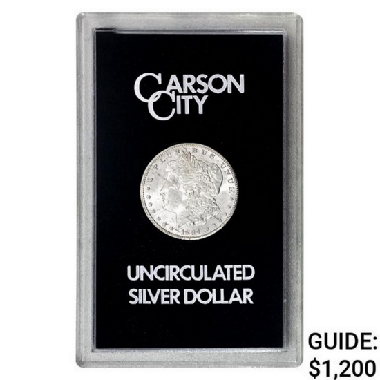 1884-CC Morgan Silver Dollar GSA