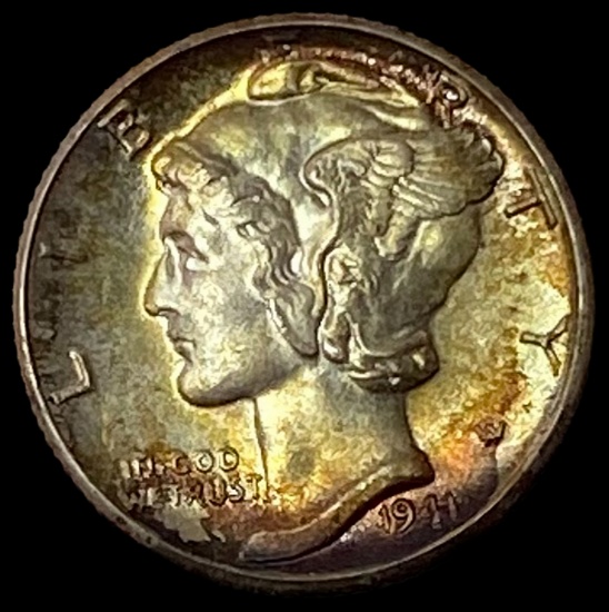 1941-D Mercury Dime GEM BU