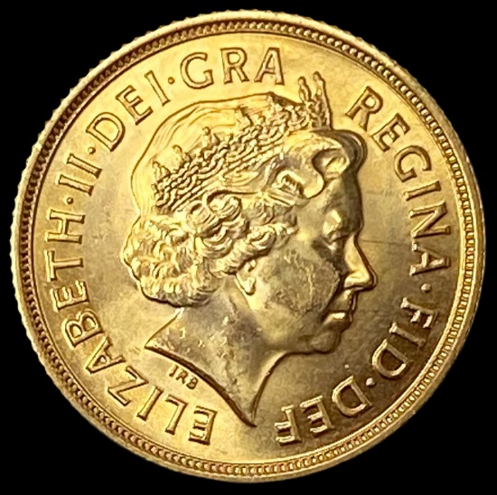 2013 Gold Sovereign GEM BU