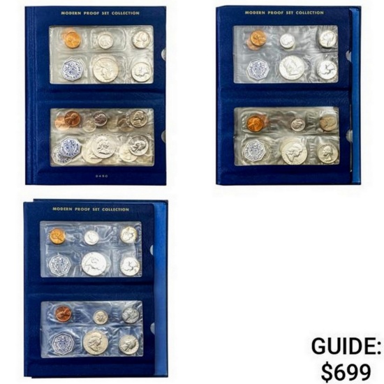 1956-1963 Modern Proof Set w/ Album 40 Coins