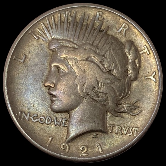 1921 Silver Peace Dollar LIGHTLY CIRCULATED