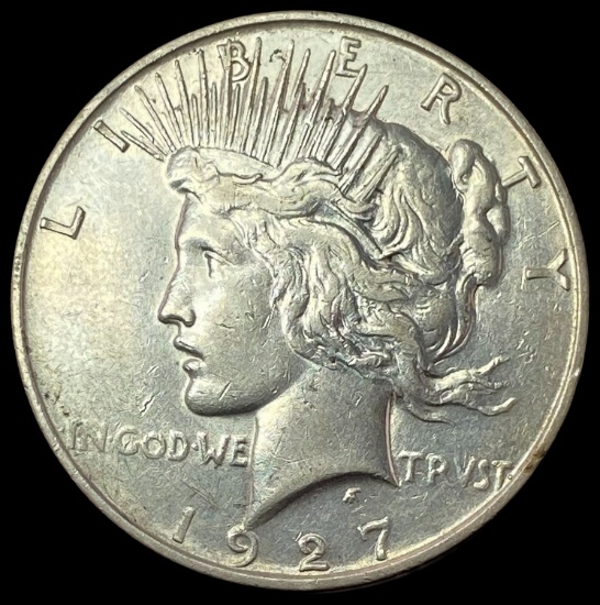 1927-D Silver Peace Dollar CLOSELY UNCIRCULATED