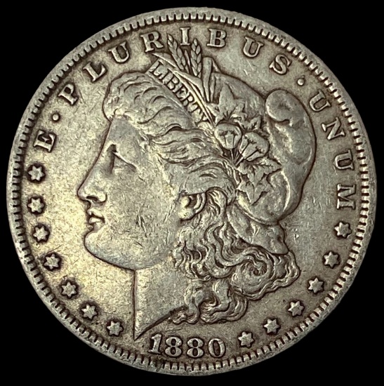 1880 Morgan Silver Dollar LIGHTLY CIRCULATED