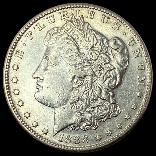 1888-S Silver Morgan Dollar CLOSELY UNCIRCULATED
