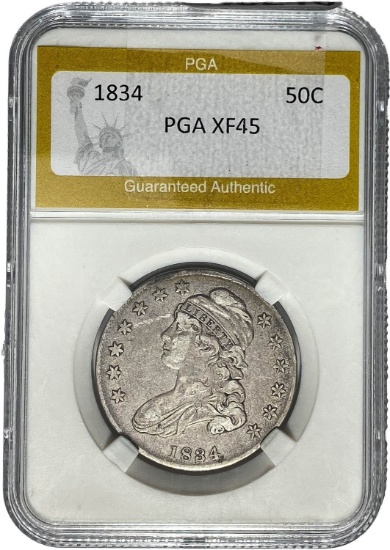 1834 50C PGA XF45