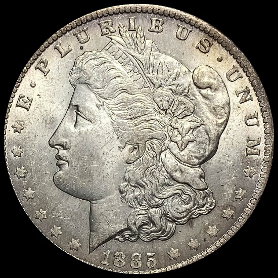 1885-O Silver Morgan Dollar CHOICE AU