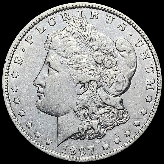 1897-O Silver Morgan Dollar CLOSELY UNCIRCULATED