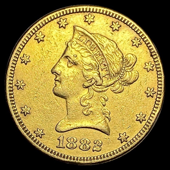 1882 $10 Liberty Head Eagle UNCIRCULATED
