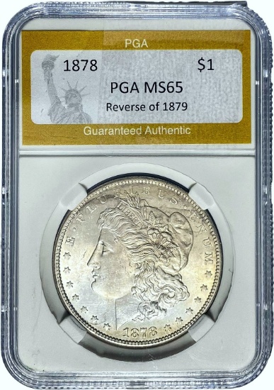1878 Morgan Dollar PGA MS65