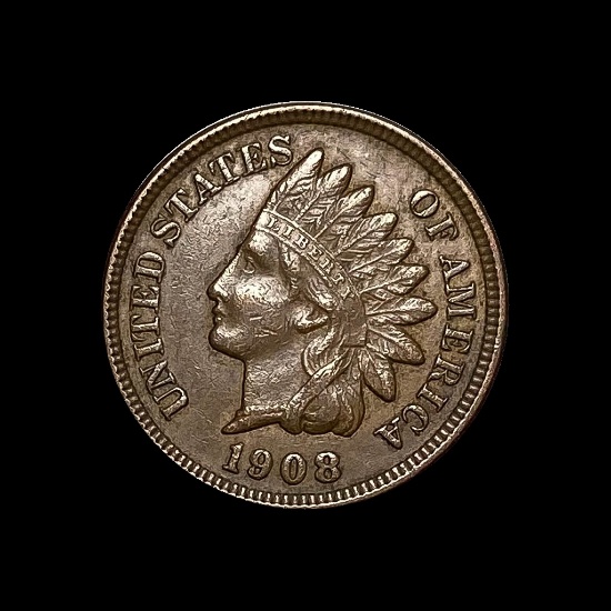 1908 Indian Head Cent CLOSELY UNCIRCULATED