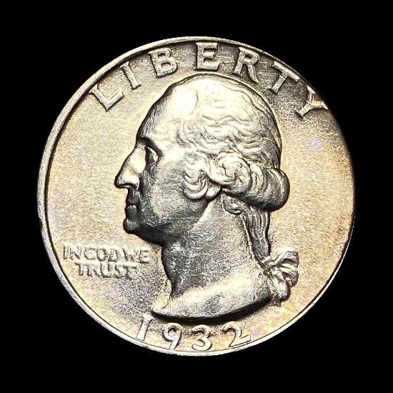 1932 Silver Washington Quarter UNCIRCULATED