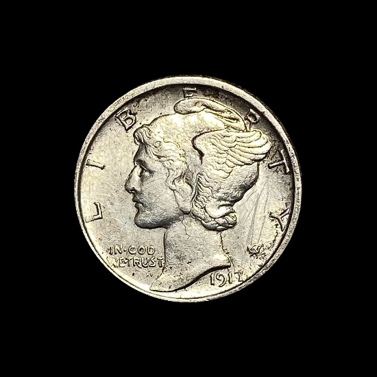 1917-S Mercury Dime UNCIRCULATED