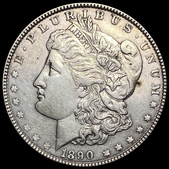 1890 Morgan Silver Dollar CLOSELY UNCIRCULATED