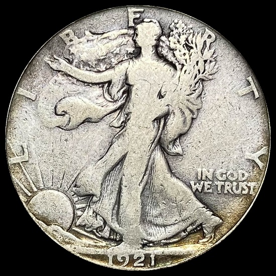 1921 Silver Half Dollar NICELY CIRCULATED