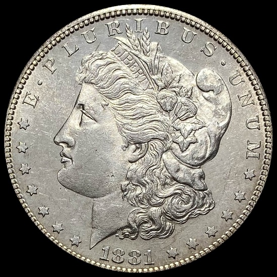 1881-S Silver Morgan Dollar GEM BU