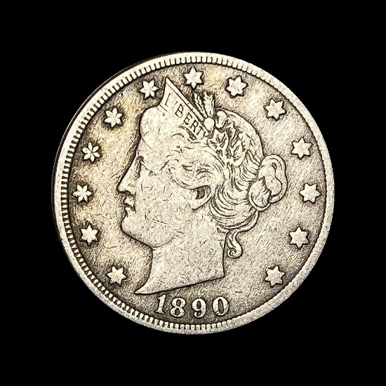 1890 Liberty Victory Nickel LIGHTLY CIRCULATED