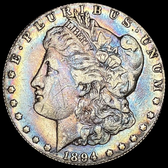 1894-S Silver Morgan Dollar NEARLY UNCIRCULATED