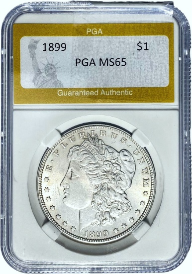 1899 Morgan Dollar PGA MS65