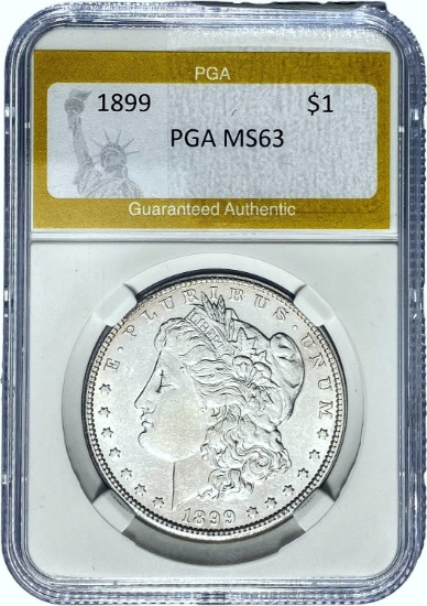 1899 Morgan Dollar PGA MS63