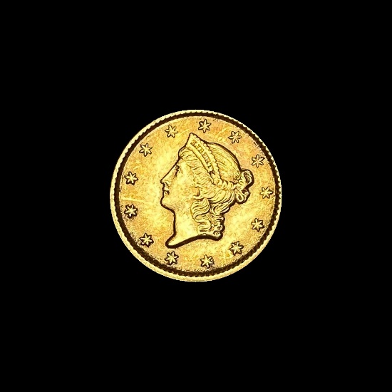 1851 Gold $1 Type 1 UNCIRCULATED