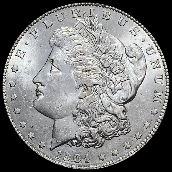 1904-O Silver Morgan Dollar GEM BU