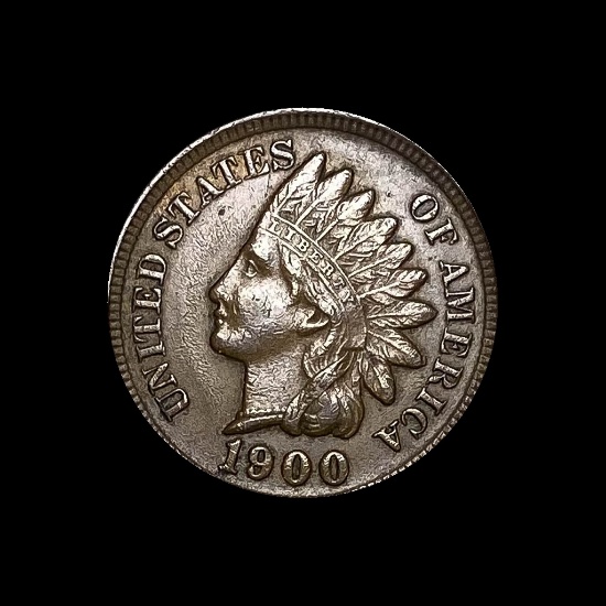 1900 Indian Head Cent LIGHTLY CIRCULATED