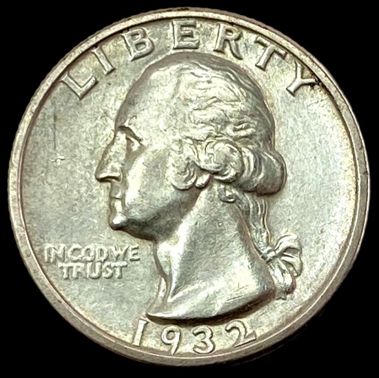 1932-D Silver Washington Quarter CLOSELY UNCIRCULATED