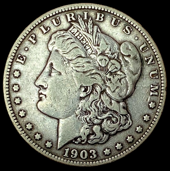 1903-S Silver Morgan Dollar LIGHTLY CIRCULATED