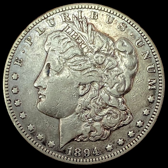 1894-S Silver Morgan Dollar NEARLY UNCIRCULATED