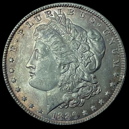 1886 Morgan Silver Dollar CHOICE BU