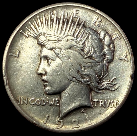 1921 Silver Peace Dollar LIGHTLY CIRCULATED