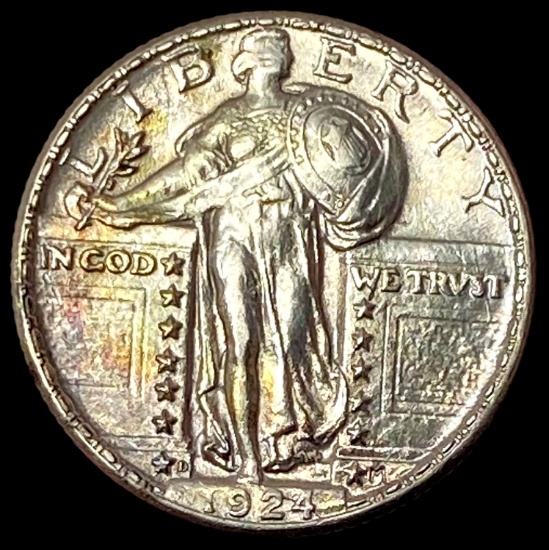 1924-D Standing Liberty Silver Quarter UNCIRCULATED