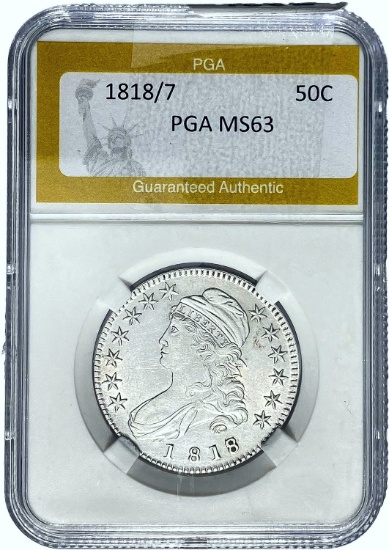 1818/7 50C PGA MS63