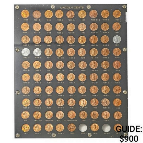 [88]1934-1967 Lincoln Wheat Cents Collection