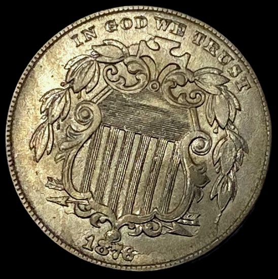 1876 Shield Nickel UNCIRCULATED