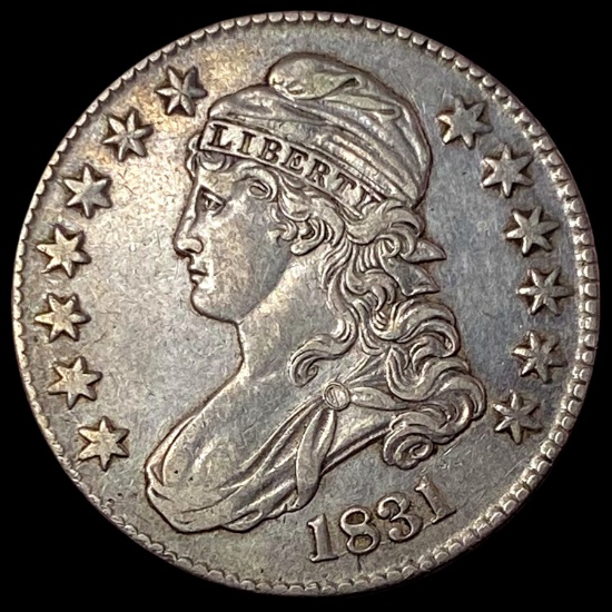 1831 Capped Bust Half Dollar CLOSELY UNCIRCULATED