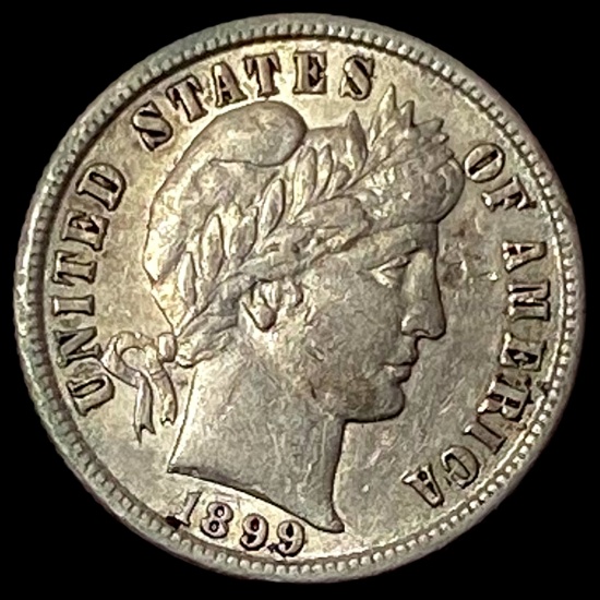 1899-S Silver Barber Dime CLOSELY UNCIRCULATED