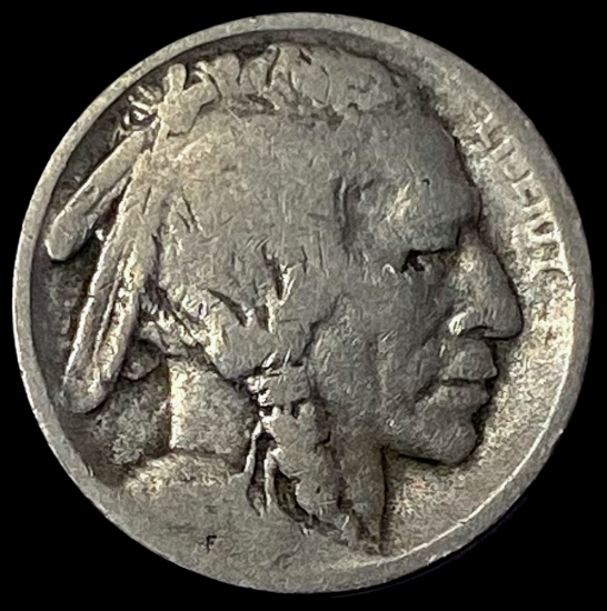 Buffalo Nickel 1913-S Type 2 5 Cents NICELY CIRCULATED