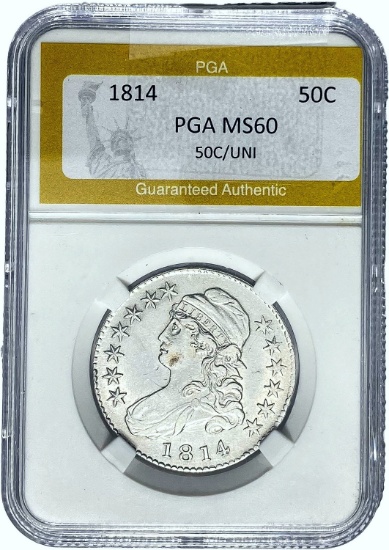 1814 50C PGA MS60