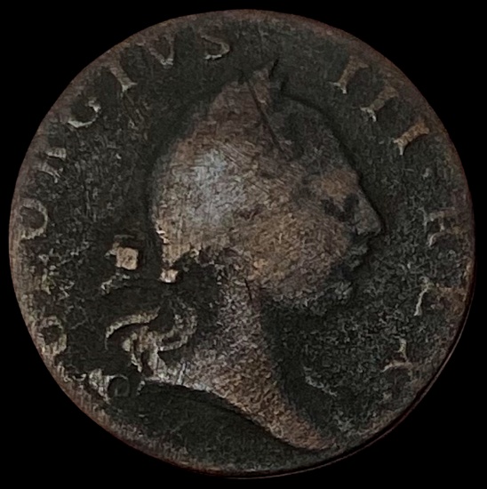 Great Britain 1775 Halfpenny NICELY CIRCULATED