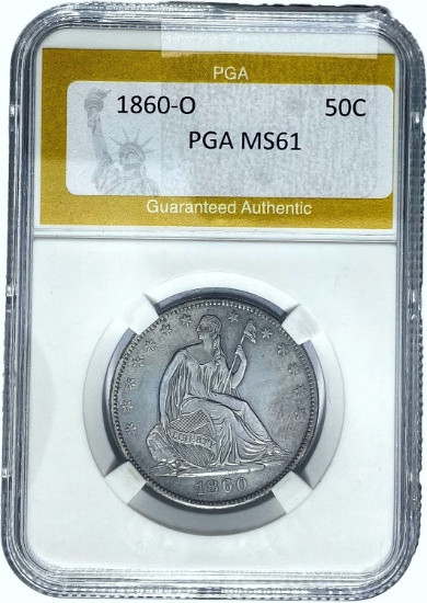 1860-O 50C PGA MS61