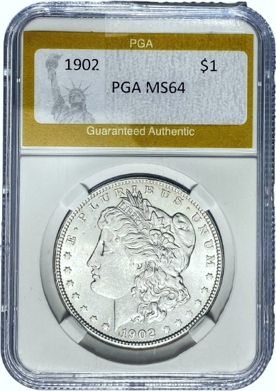 1902 Morgan Dollar PGA MS64