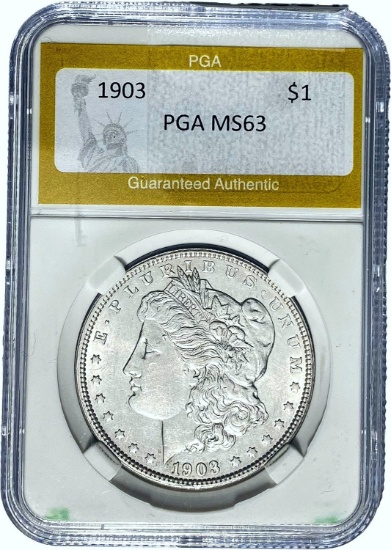 1903 Morgan Dollar PGA MS63