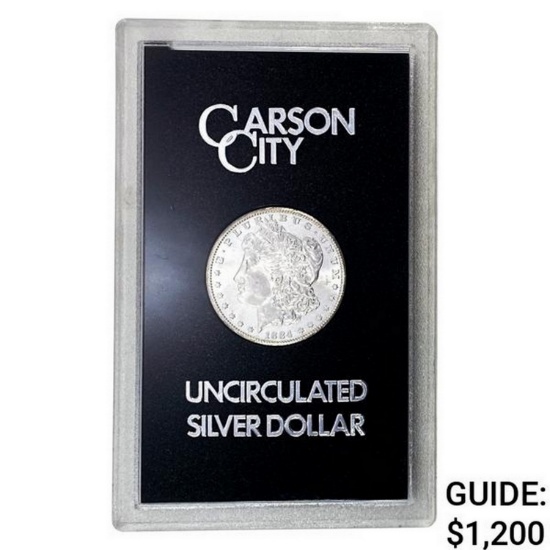 1884-CC Morgan Silver Dollar GSA